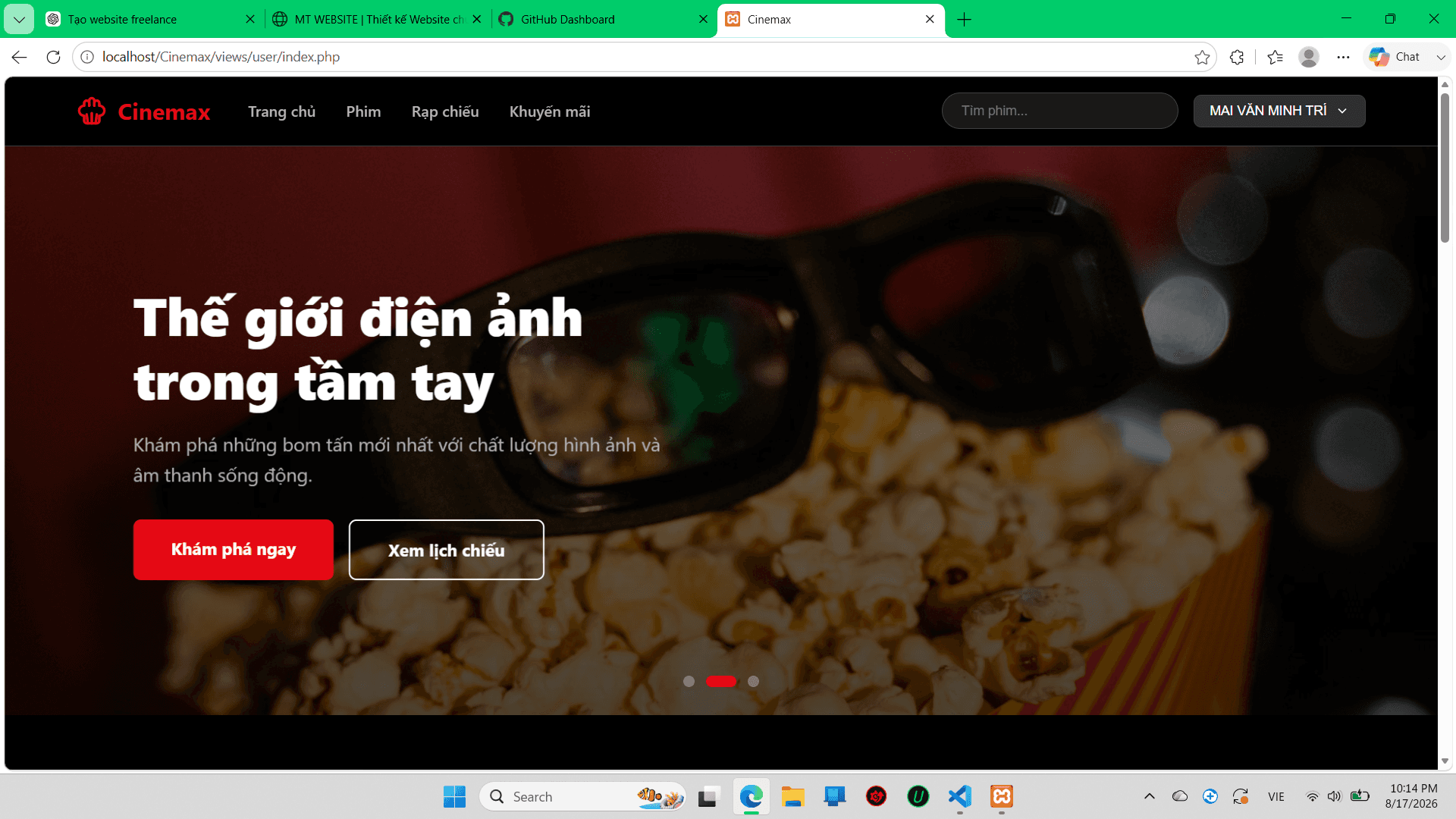 Ảnh giao diện Cinemax